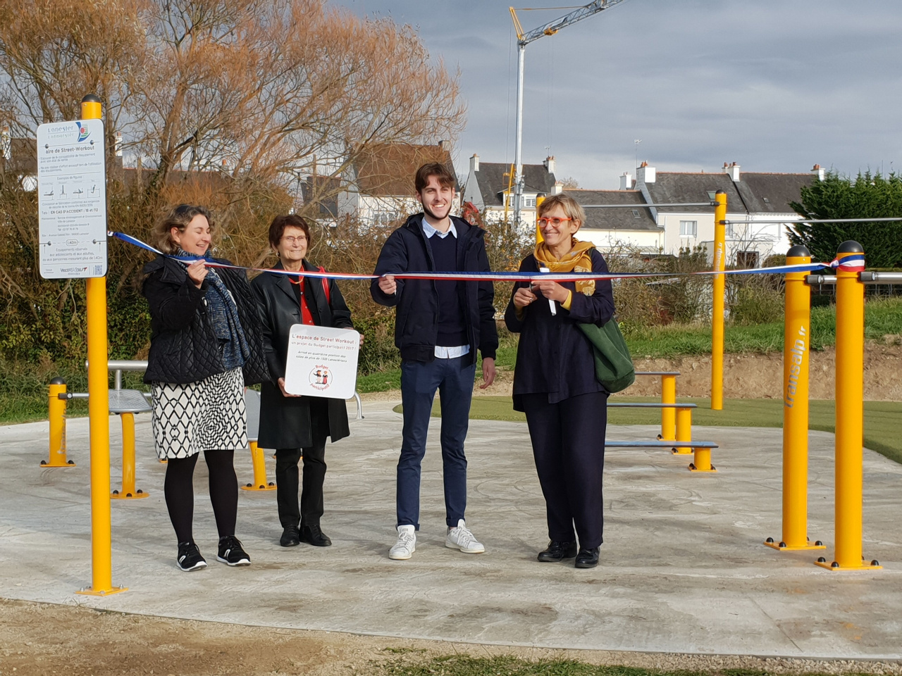 Image d'illustration pour : Inauguration du projet "Street workout"