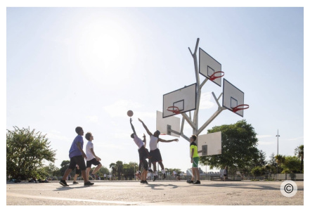 Image d'illustration pour : Terrain de basket parc du Plessis