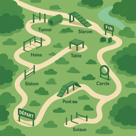 Image d'illustration pour : Une balade sportive pour chiens au Parc du Plessis