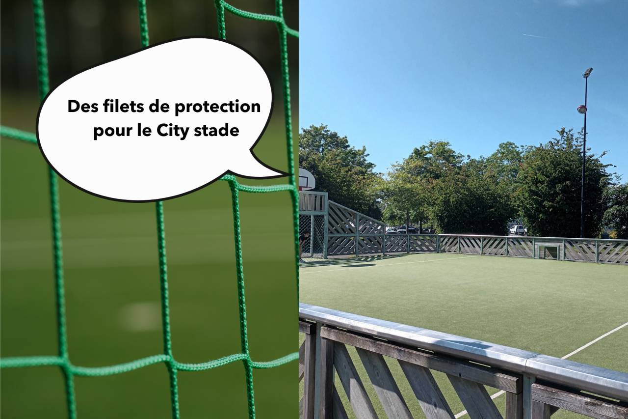 Image d'illustration pour : Filet de protection au stade de Kesler
