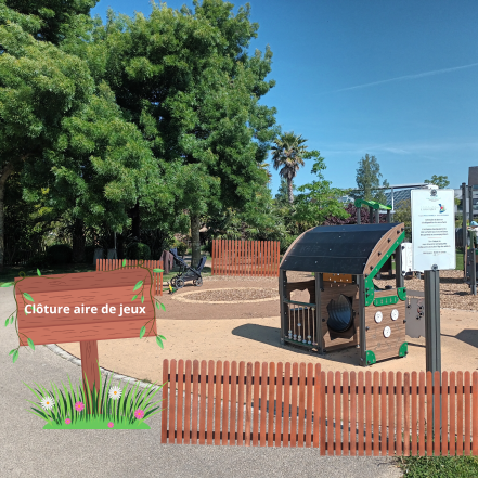 Image d'illustration pour : Amélioration et sécurisation de l'aire de jeux du parc Mandela-September