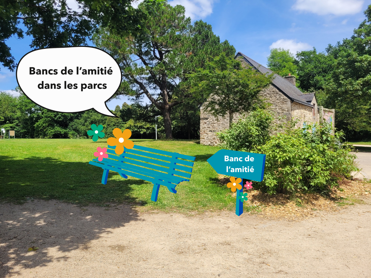 Image d'illustration pour : Les bancs de l'amitié pour tous