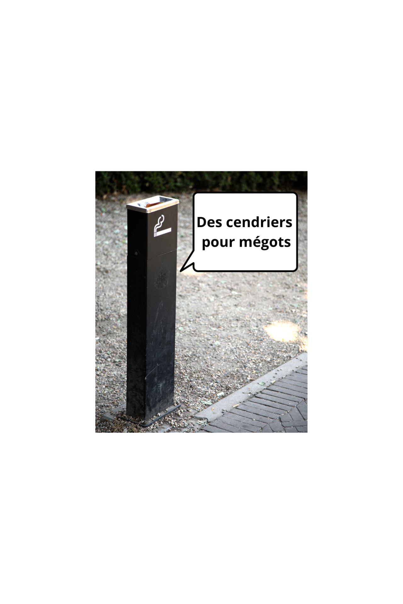 Image d'illustration pour : Des cendriers pour mégots