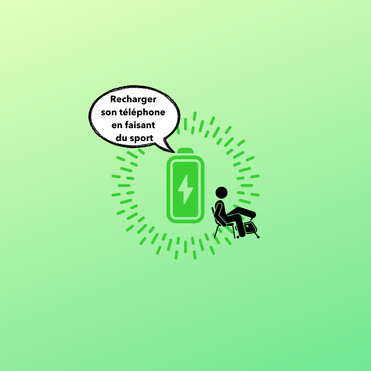 Image d'illustration pour : Pédaler pour charger