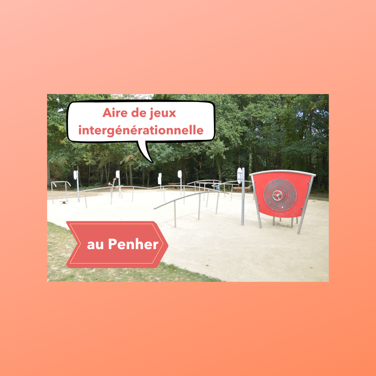 Image d'illustration pour : Aire de jeux intergénérationnelle