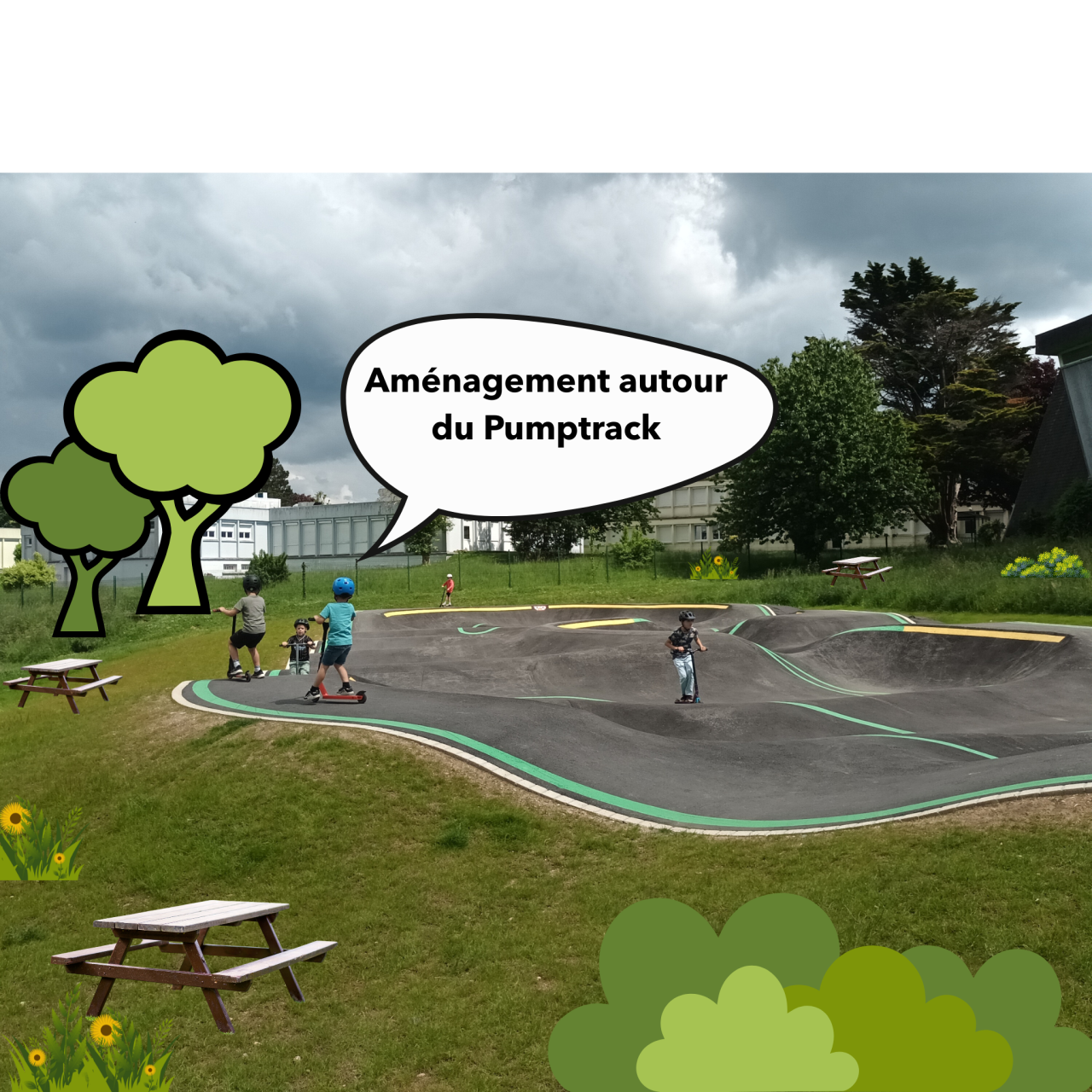Image d'illustration pour : Aménagement autour du Pumptrack
