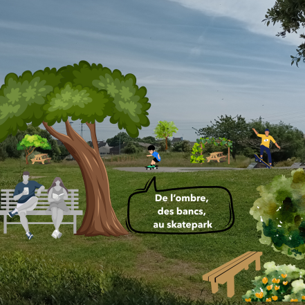 Image d'illustration pour : De l'ombre au skatepark