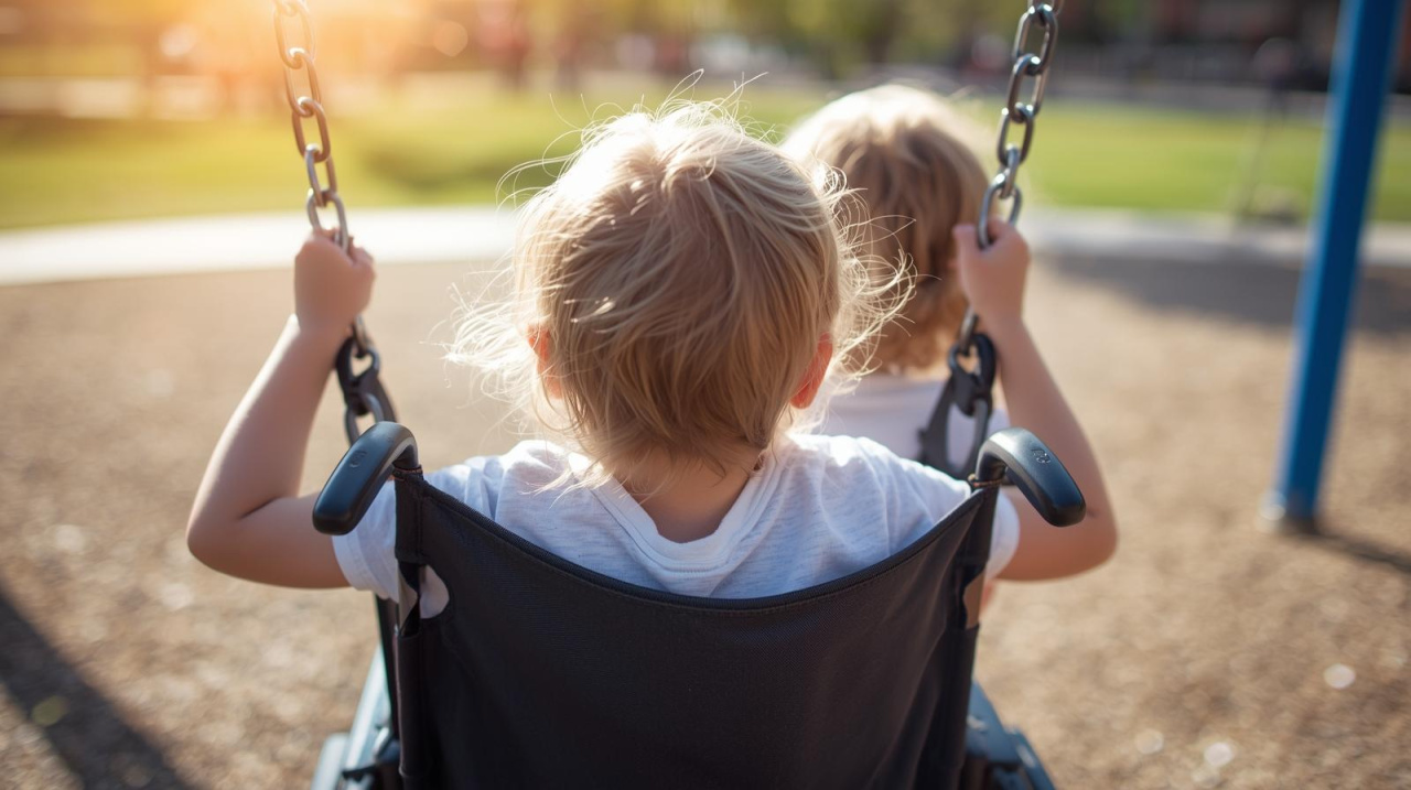 Image d'illustration pour : Aire de jeux inclusive